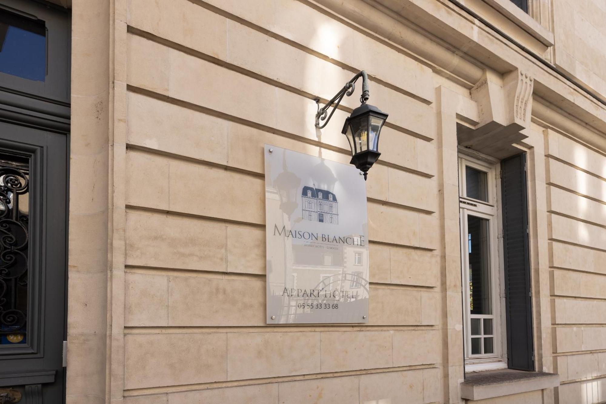 La Maison Blanche - Apparthotels De Charme Chic & Cosy A 350M Du Coeur De Ville De Limoges - Acces Autonome Екстер'єр фото